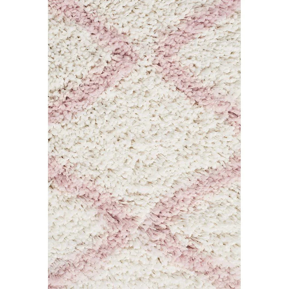 Saffron 11 Pink Runner Rug - ICONIC RUGS