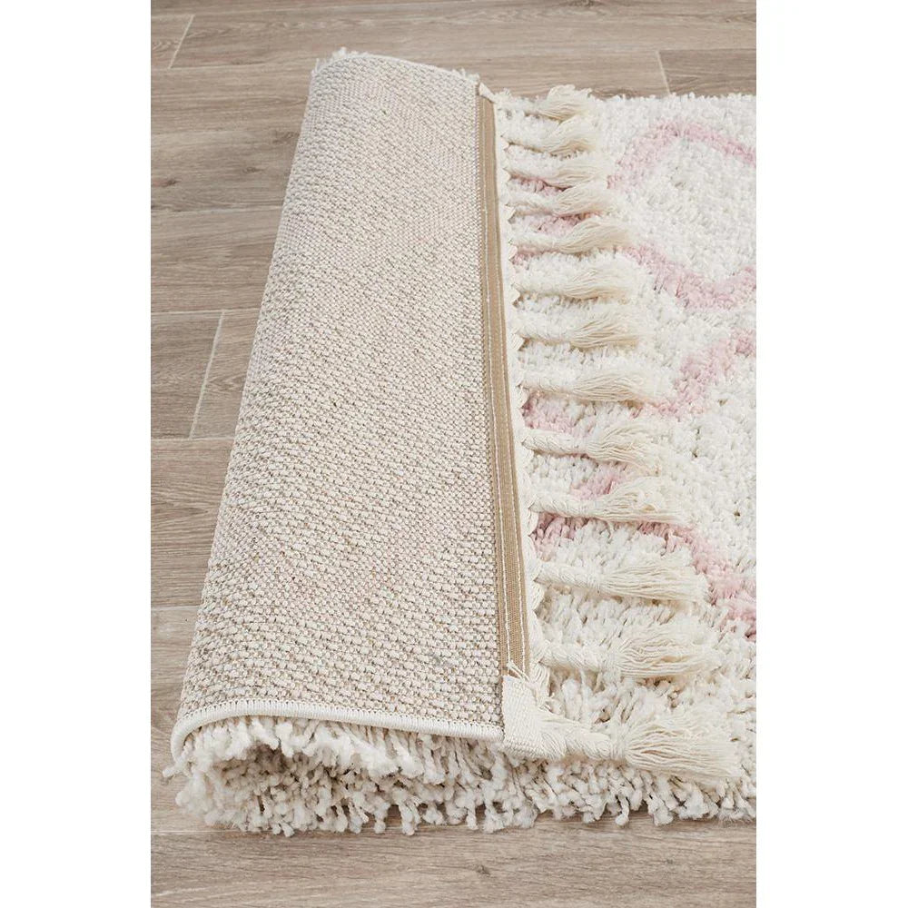 Saffron 11 Pink Runner Rug - ICONIC RUGS