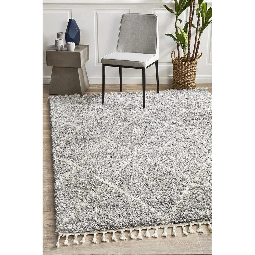 Saffron 44 Silver Rug - ICONIC RUGS