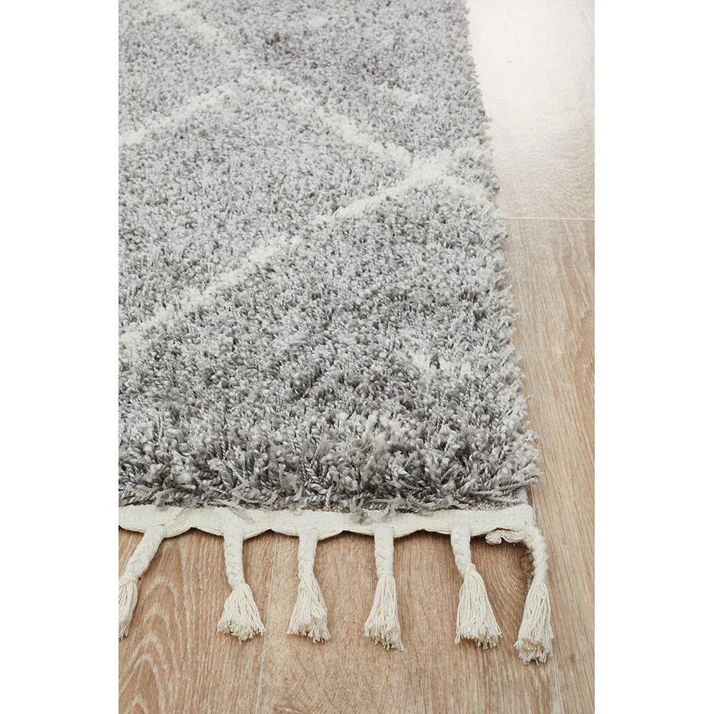 Saffron 44 Silver Rug - ICONIC RUGS