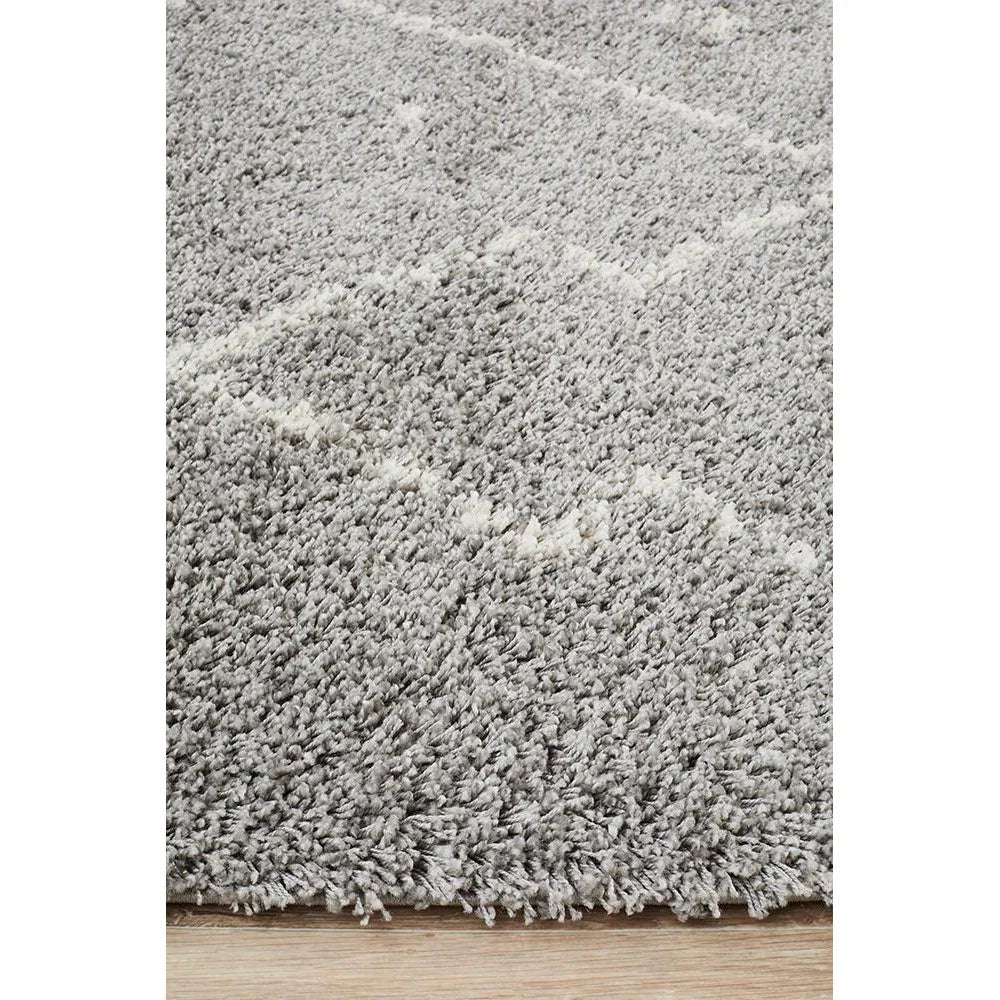 Saffron 44 Silver Rug - ICONIC RUGS