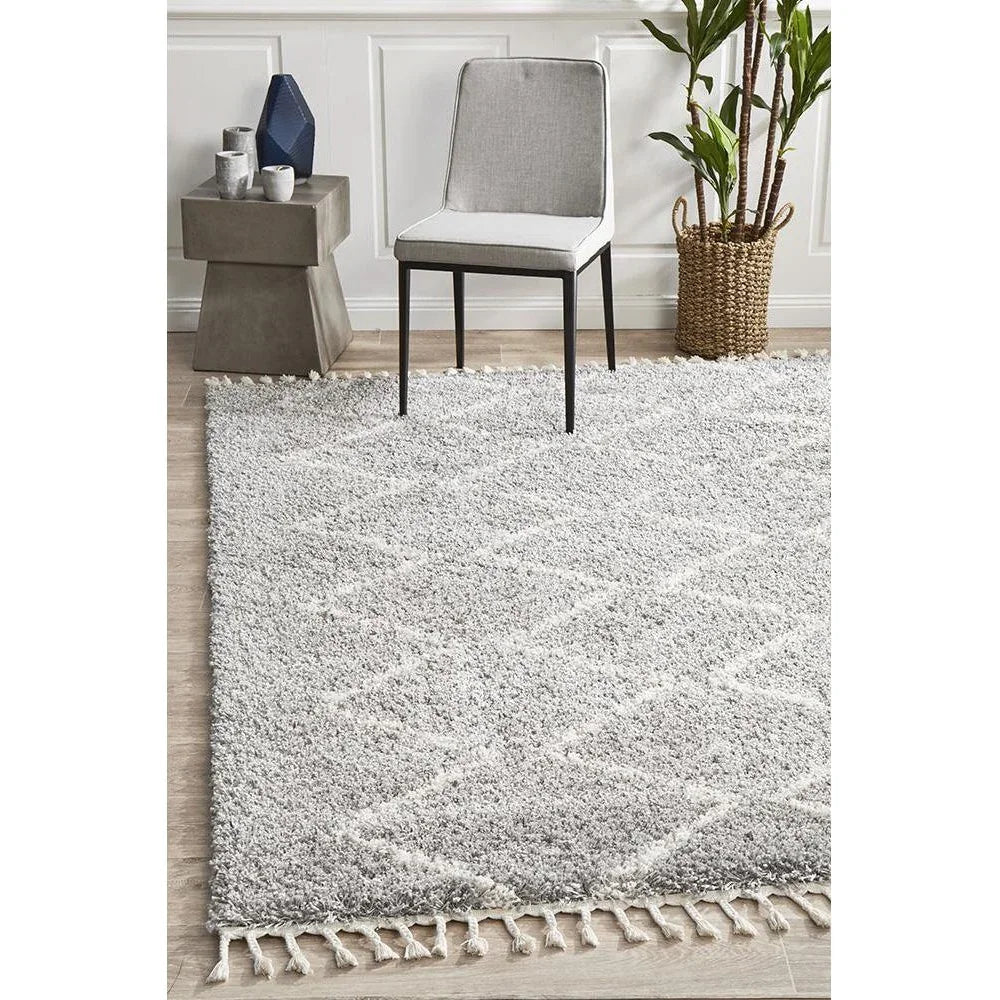 Saffron 11 Silver Rug - ICONIC RUGS