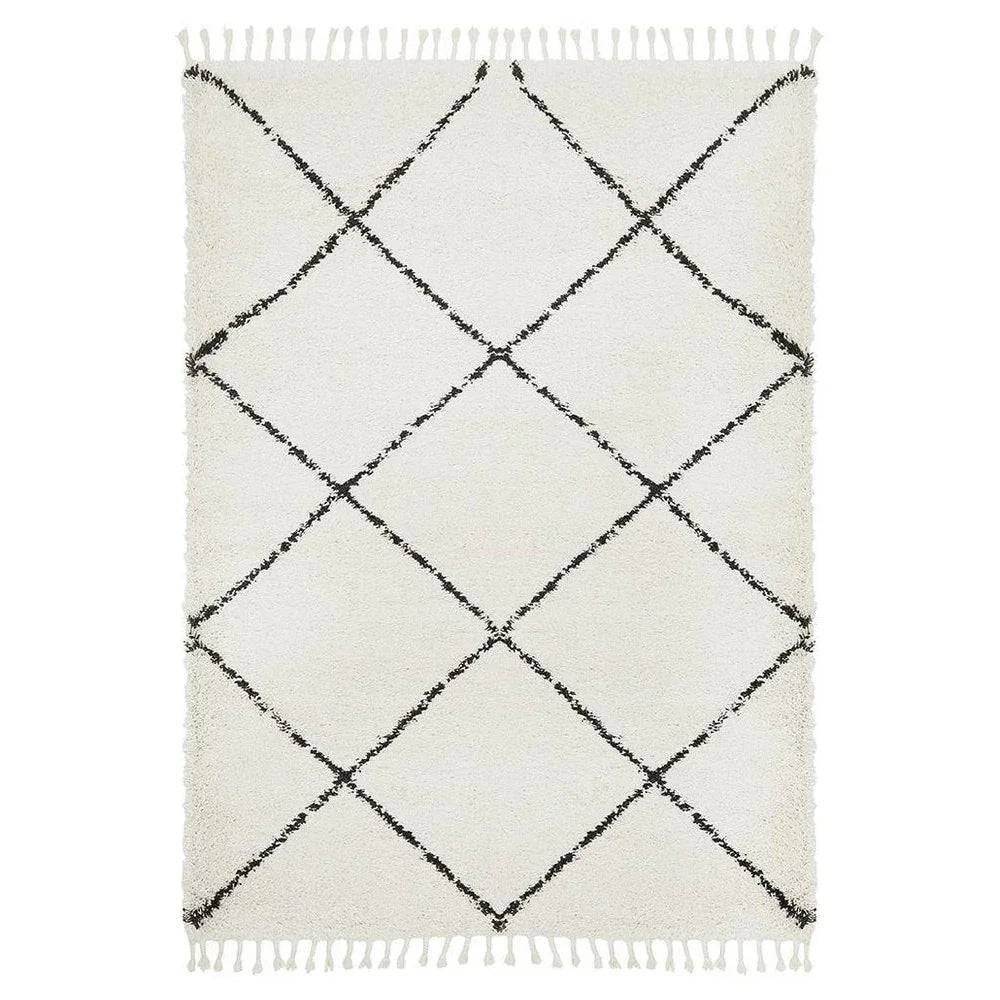 Saffron 22 White Rug - ICONIC RUGS