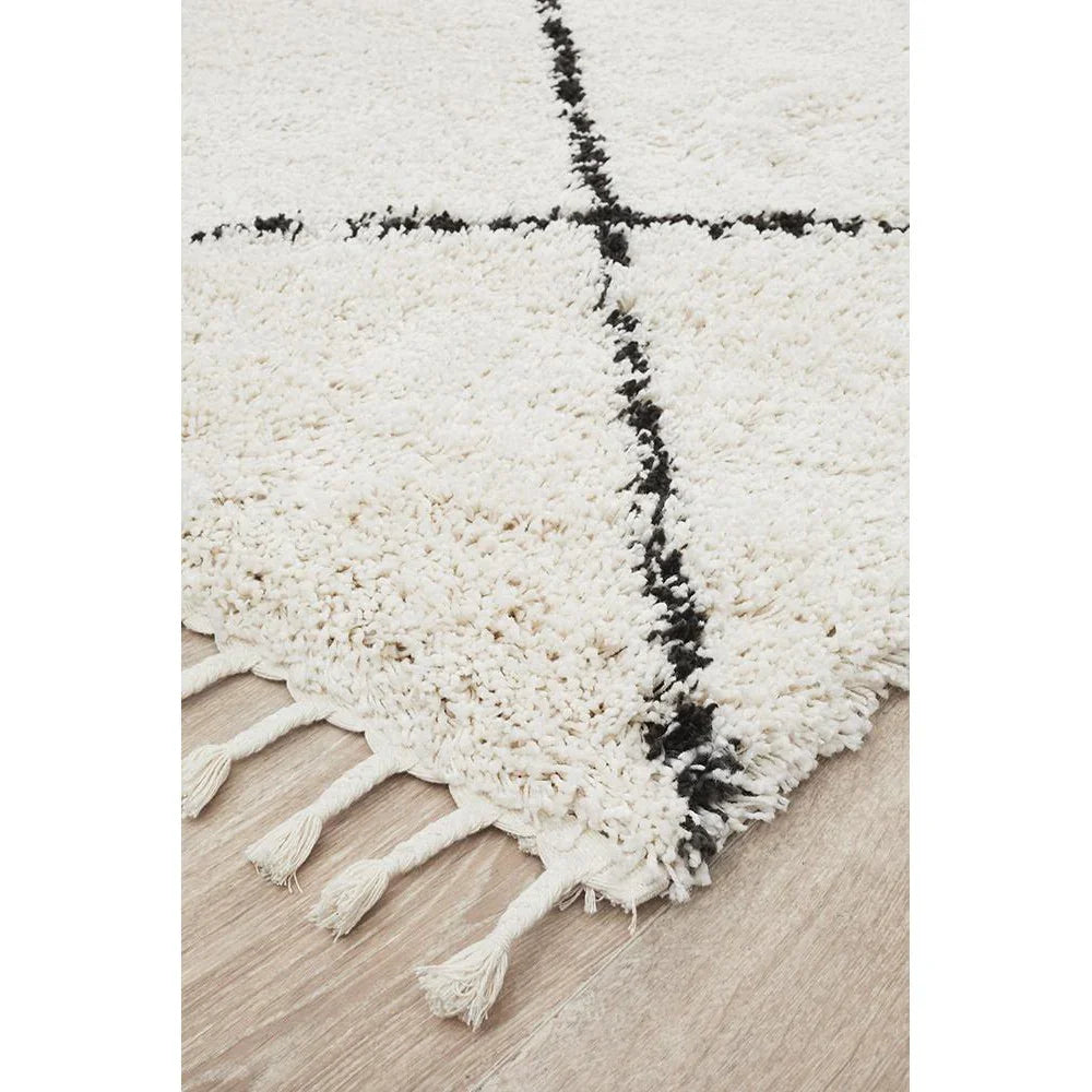 Saffron 22 White Rug - ICONIC RUGS