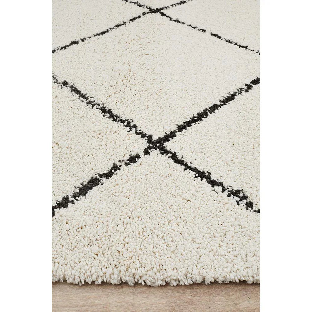 Saffron 22 White Rug - ICONIC RUGS