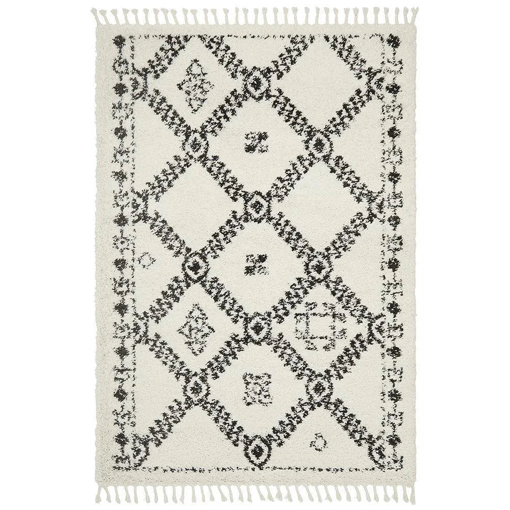 Saffron 33 White Rug - ICONIC RUGS