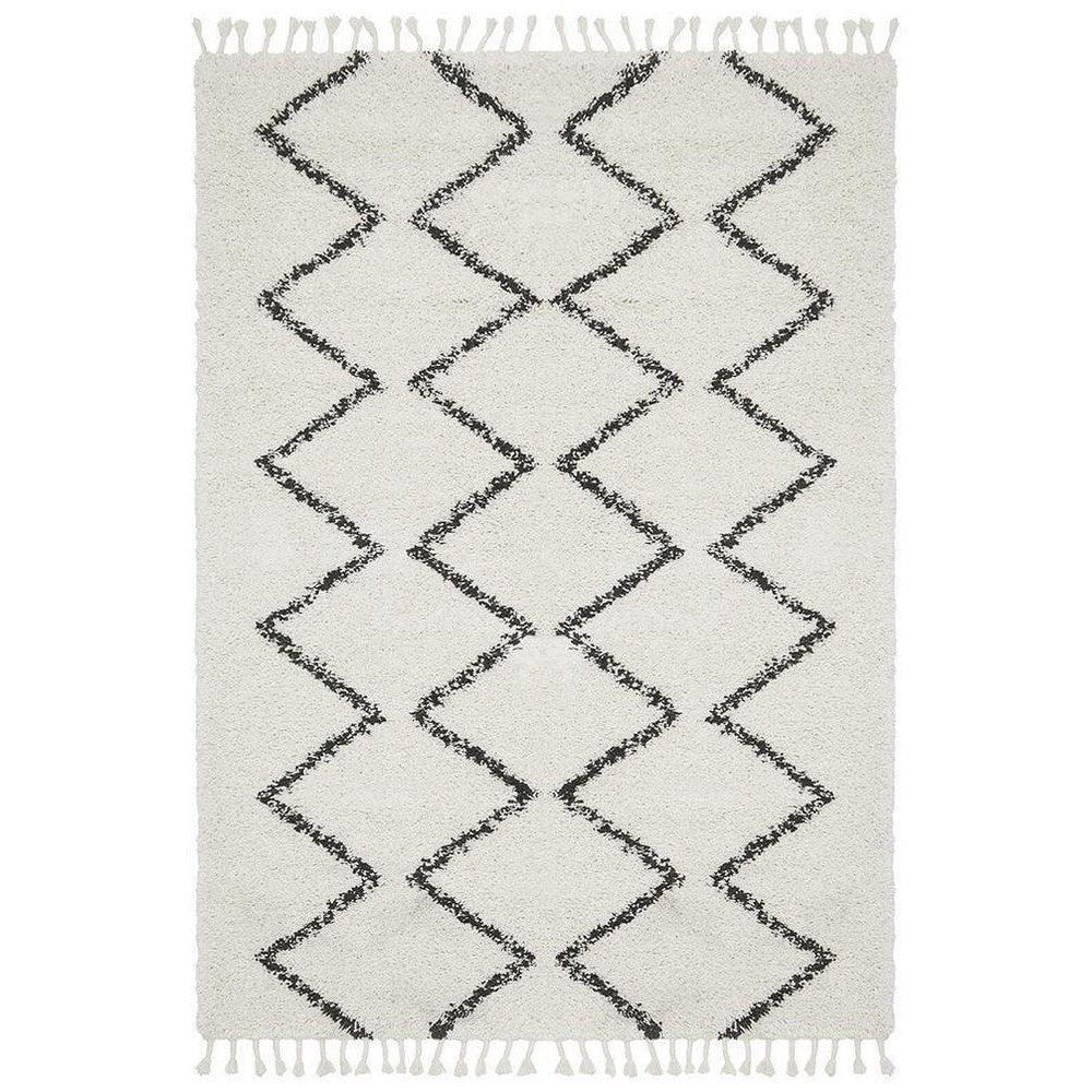 Saffron 11 White Rug - ICONIC RUGS