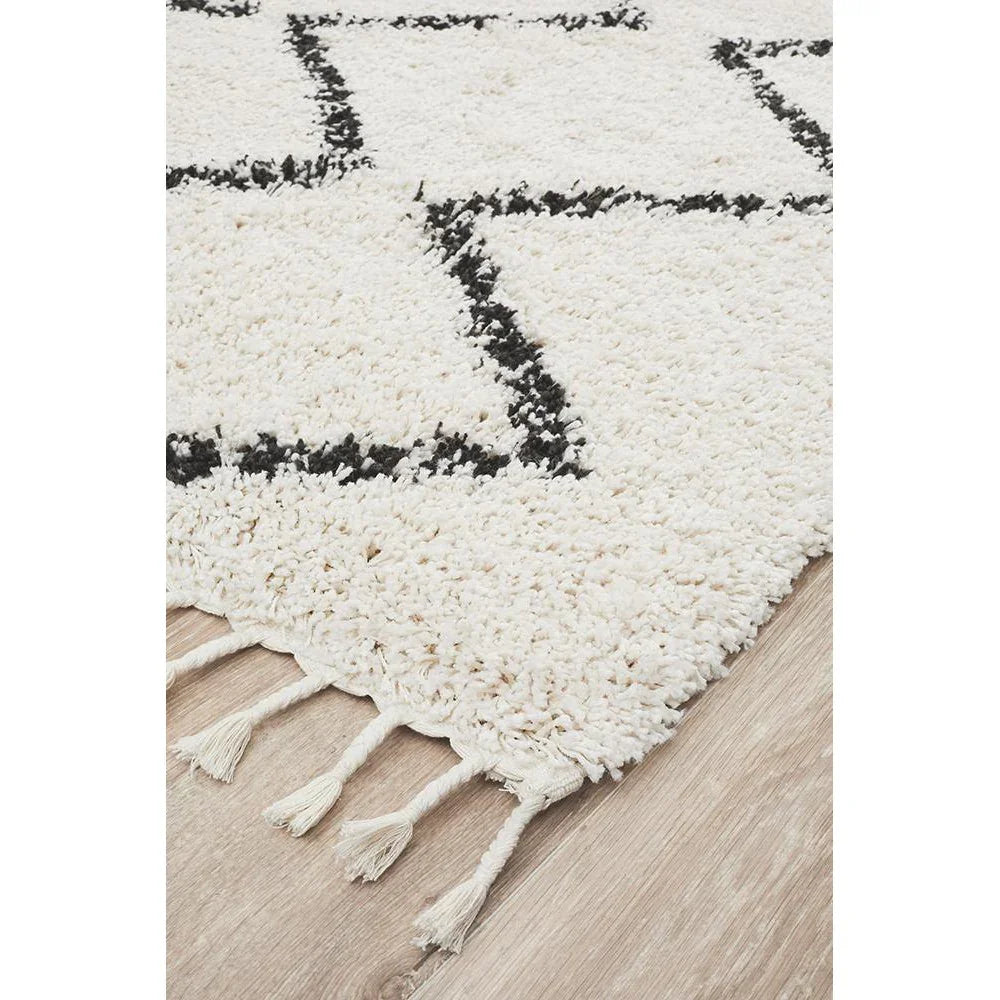 Saffron 11 White Rug - ICONIC RUGS