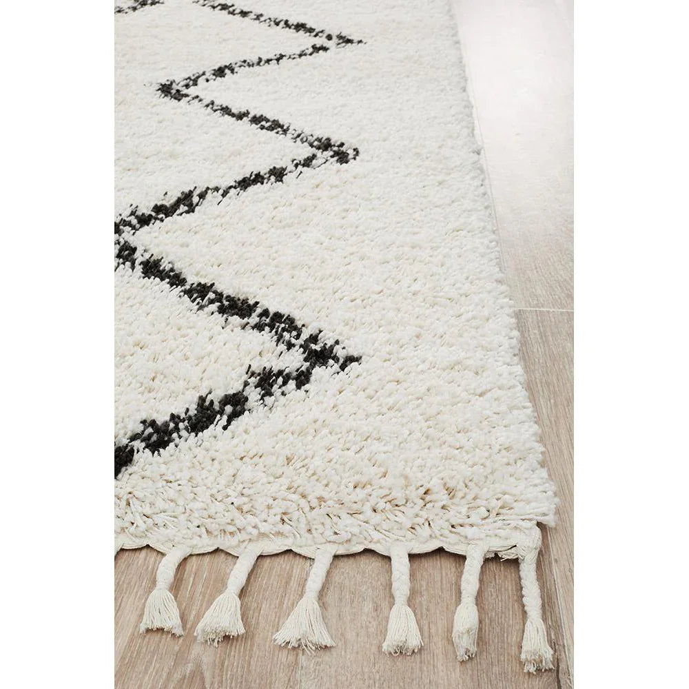 Saffron 11 White Rug - ICONIC RUGS