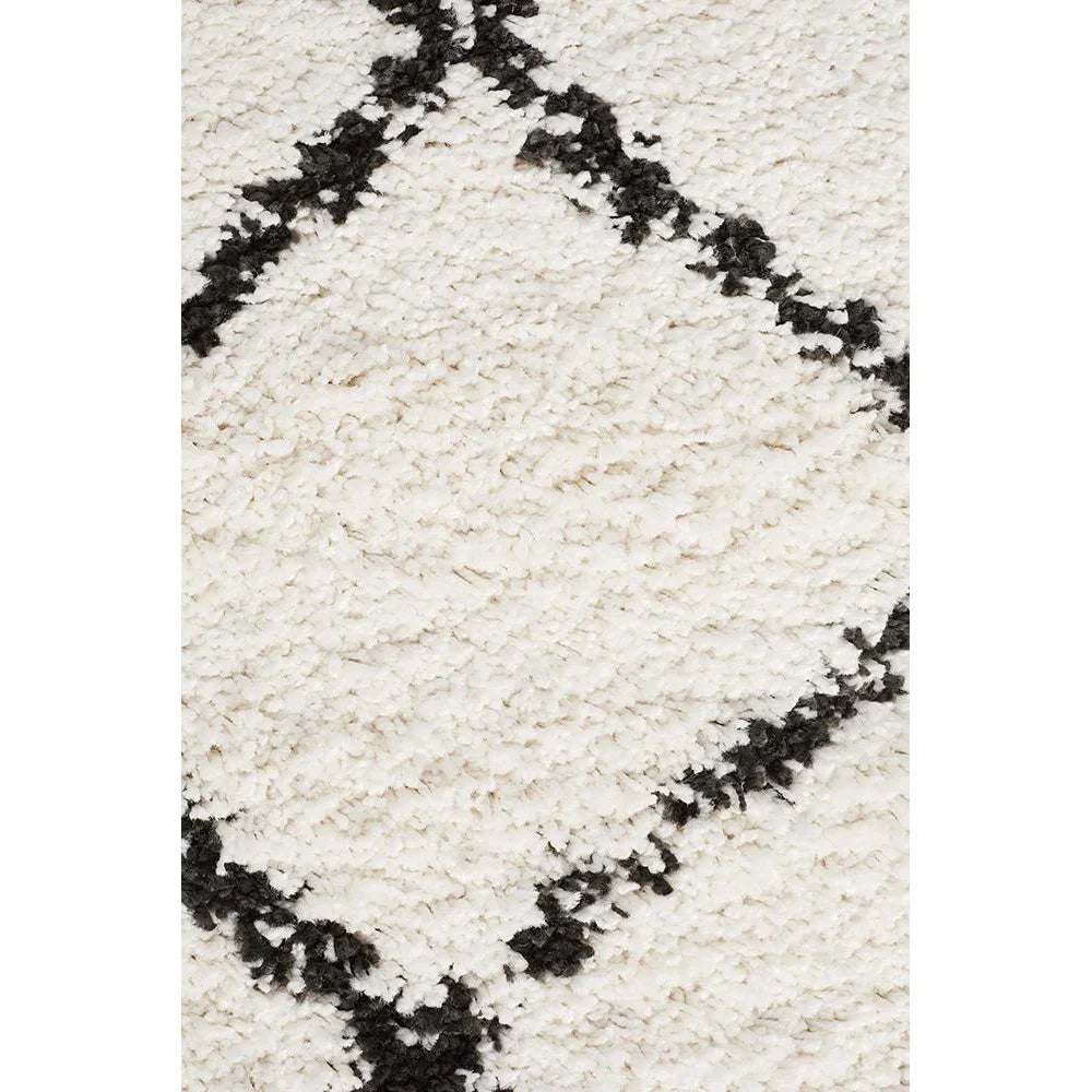 Saffron 22 White Runner Rug - ICONIC RUGS