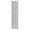Saffron 11 White Runner Rug - ICONIC RUGS