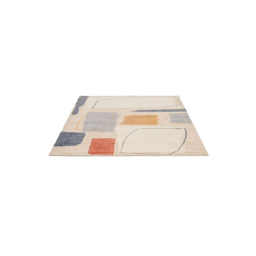 Scion Composition Amber Pure Wool Designer Rug