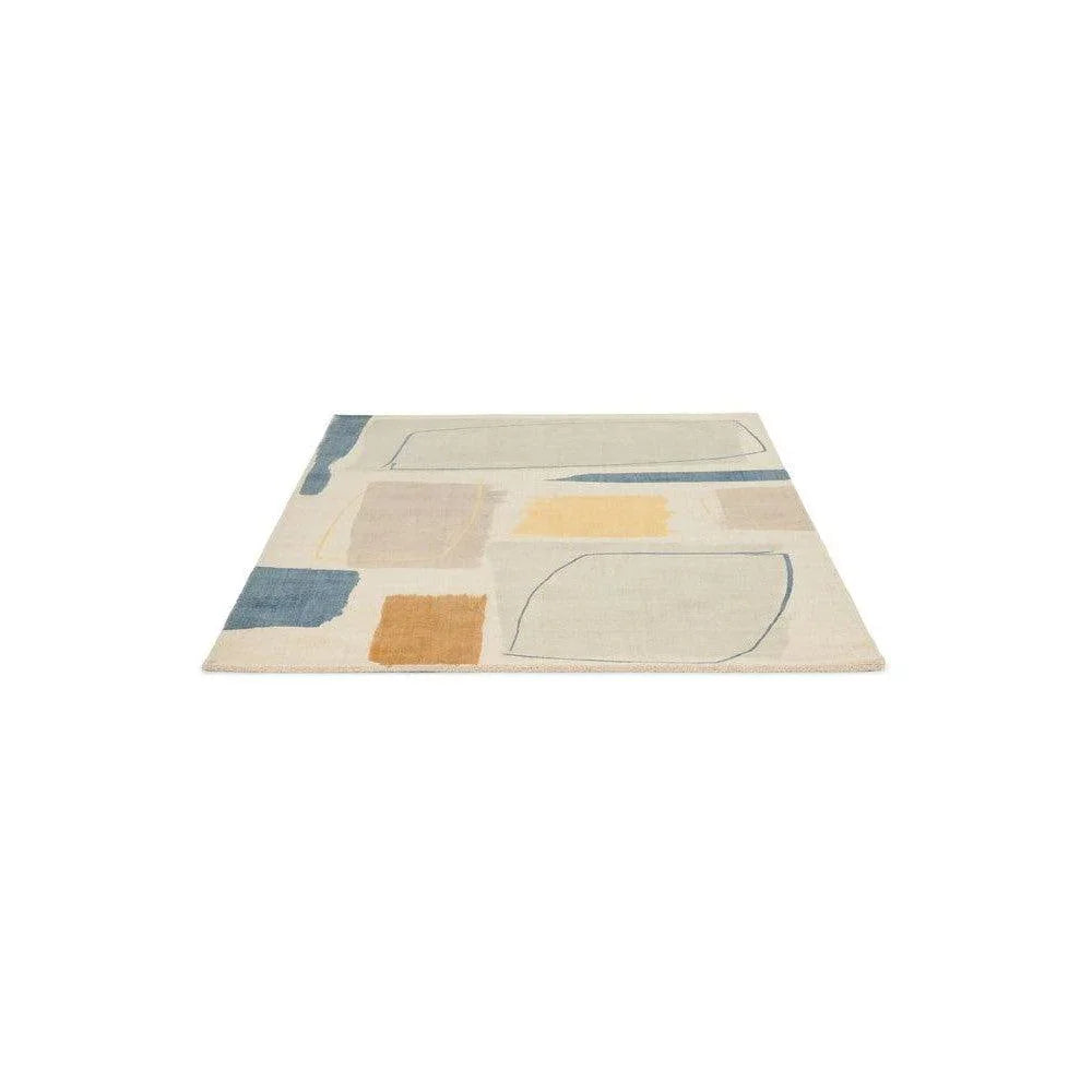 Scion Composition Papaya Pure Wool Designer Rug