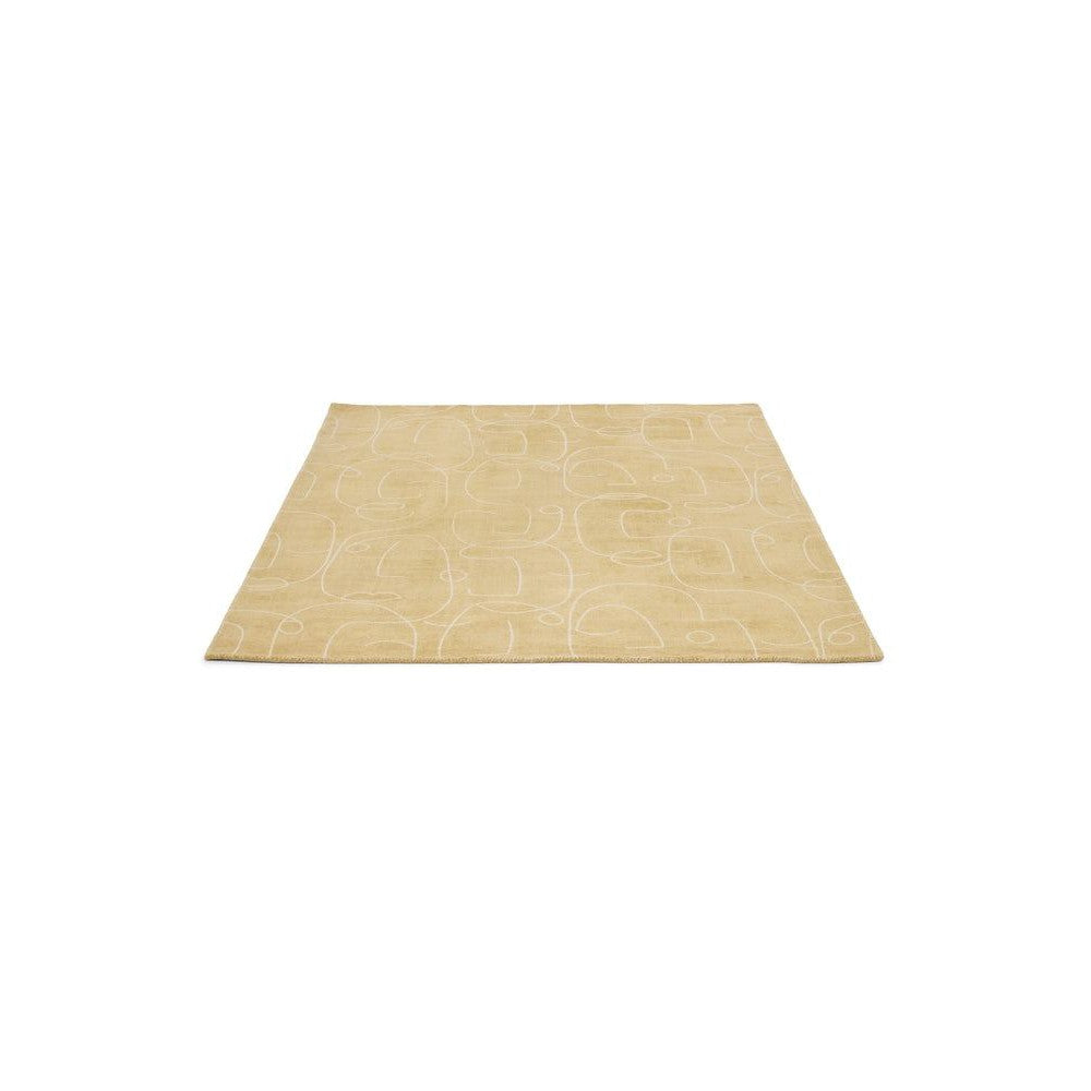 Scion Epsilon Honey Pure Wool Designer Rug