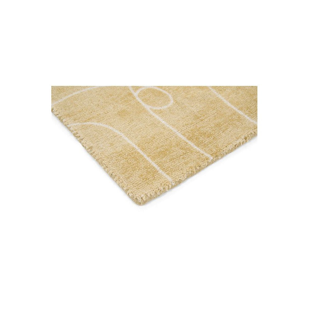 Scion Epsilon Honey Pure Wool Designer Rug