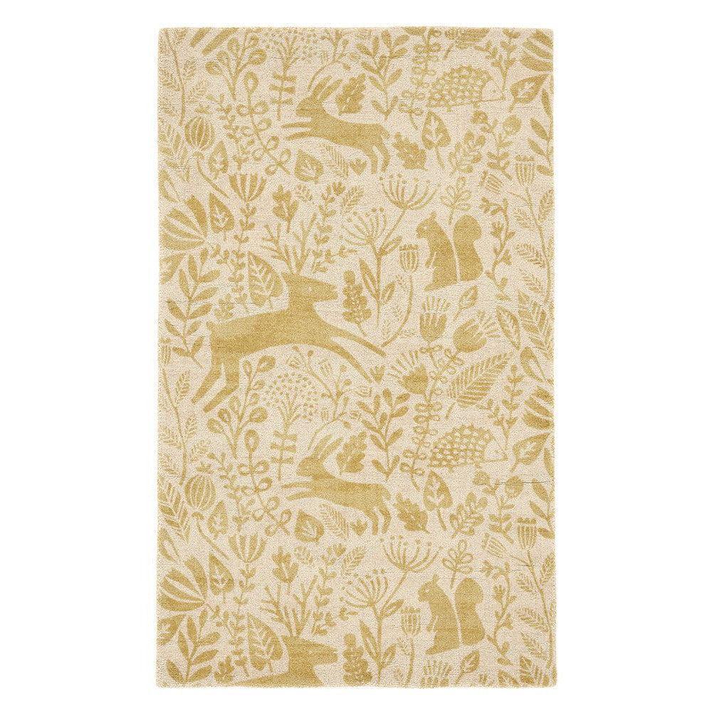 Scion Kelda Honey Pure Wool Designer Rug