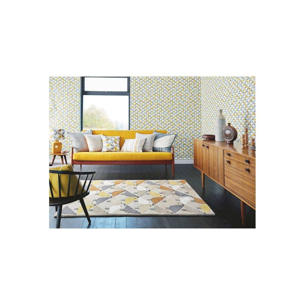 Scion Lintu Dandelion Pure Wool Designer Rug