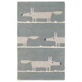 Scion Mr Fox Silver Pure Wool Designer Rug