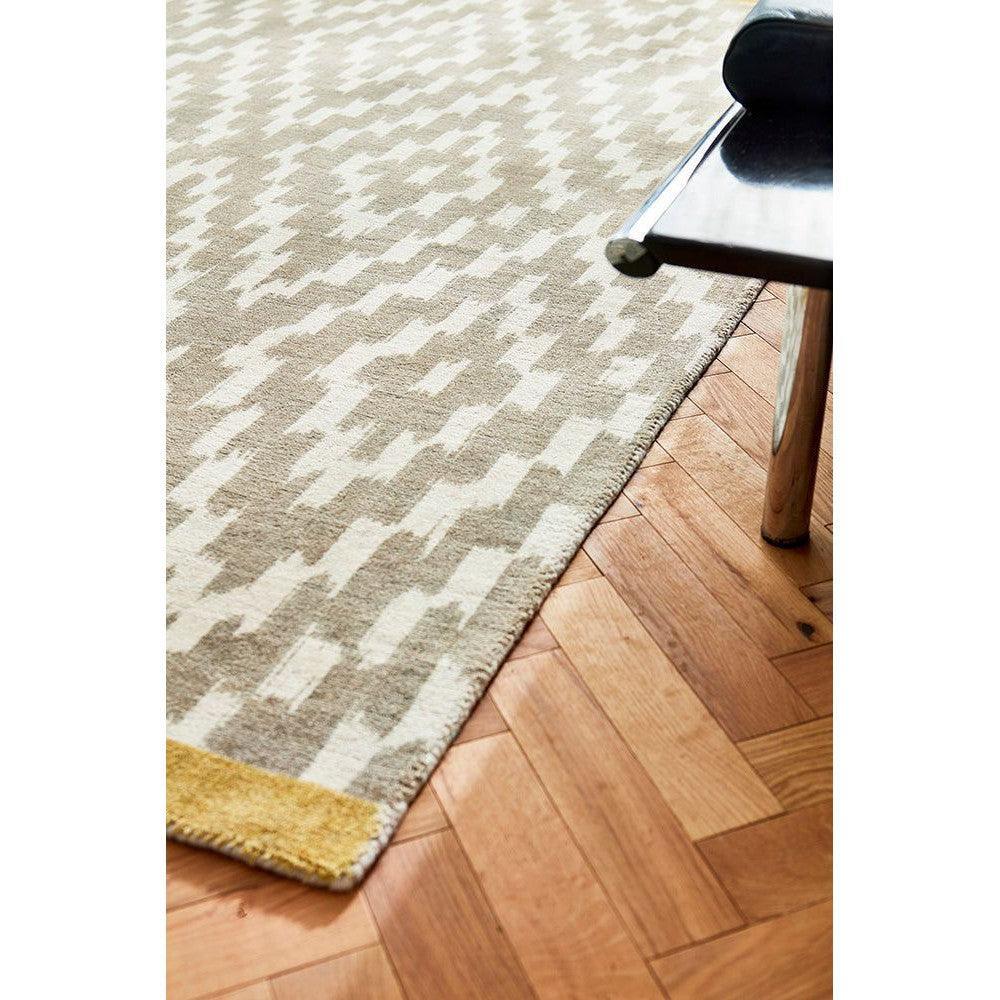 Scion Uteki Slate Pure Wool Designer Rug