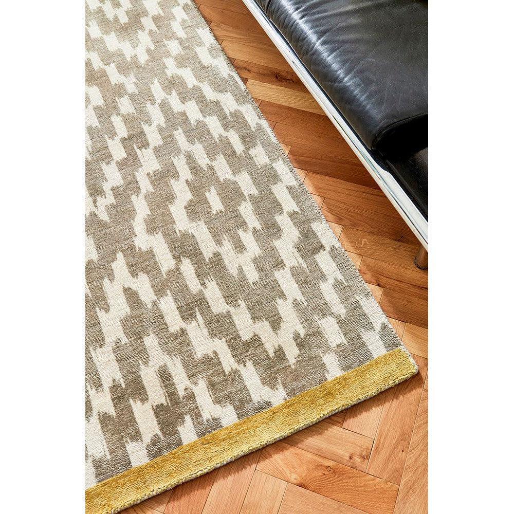 Scion Uteki Slate Pure Wool Designer Rug