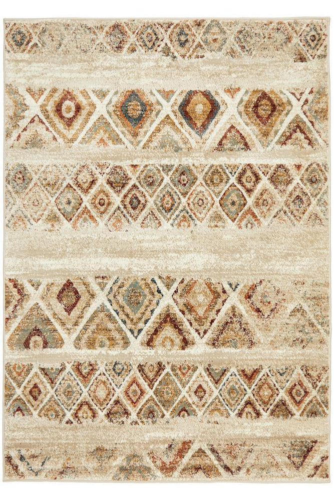 Oxford Mayfair Contrast Rust Rug - ICONIC RUGS
