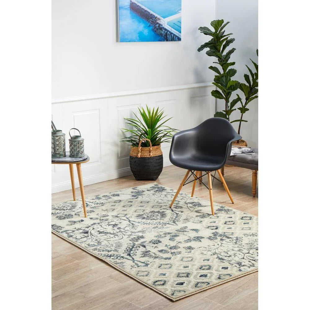 Oxford Mayfair Illusion Blue Rug - ICONIC RUGS