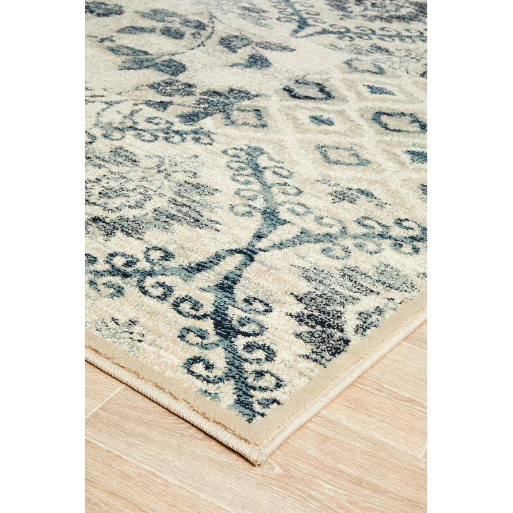 Oxford Mayfair Illusion Blue Rug - ICONIC RUGS