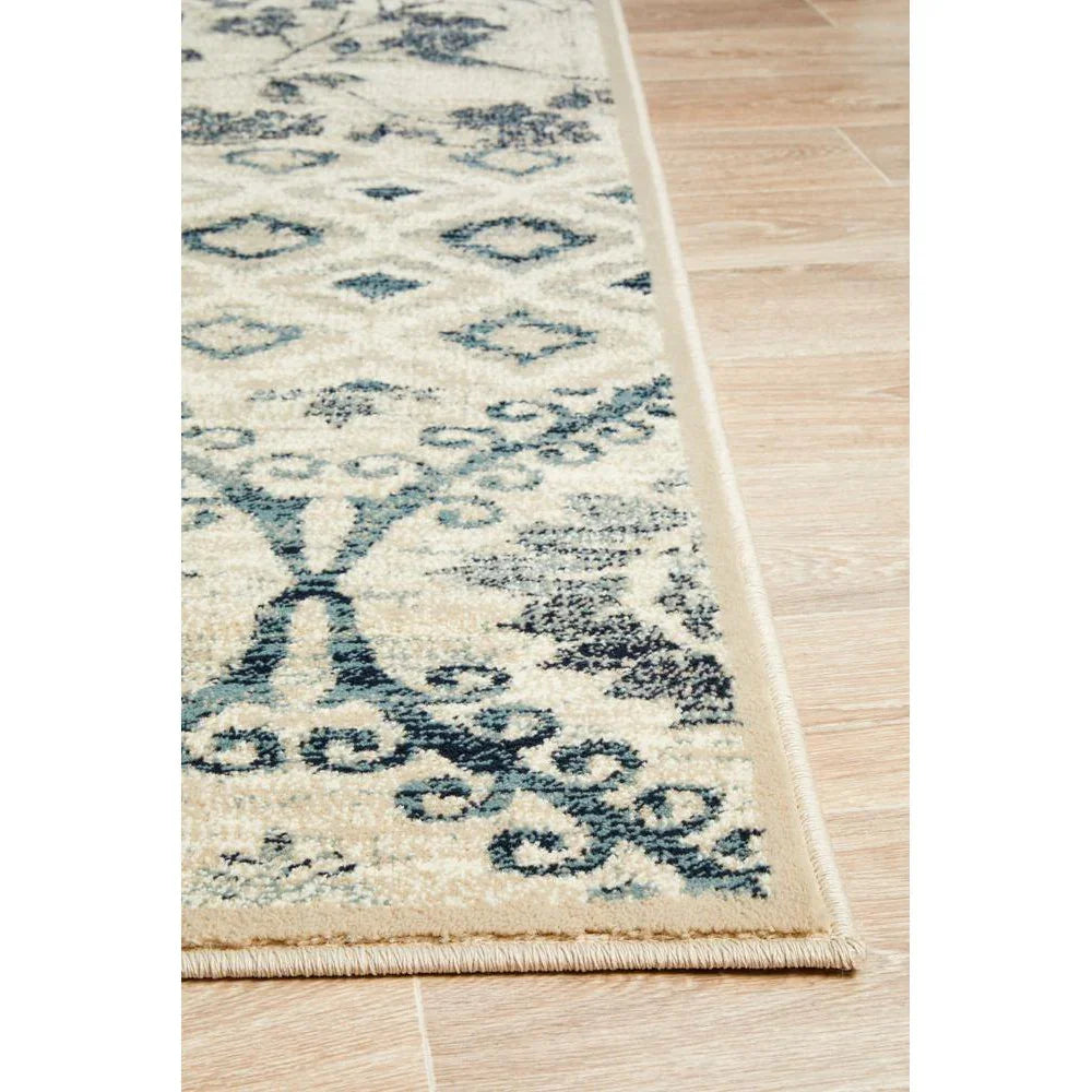 Oxford Mayfair Illusion Blue Rug - ICONIC RUGS