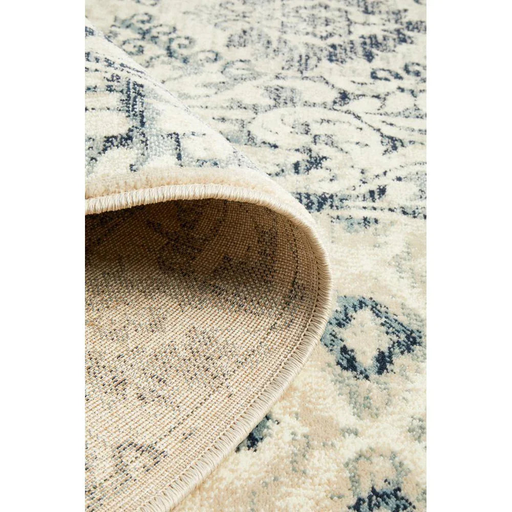 Oxford Mayfair Illusion Blue Rug - ICONIC RUGS