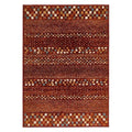 Oxford Mayfair Squares Rust Rug - ICONIC RUGS
