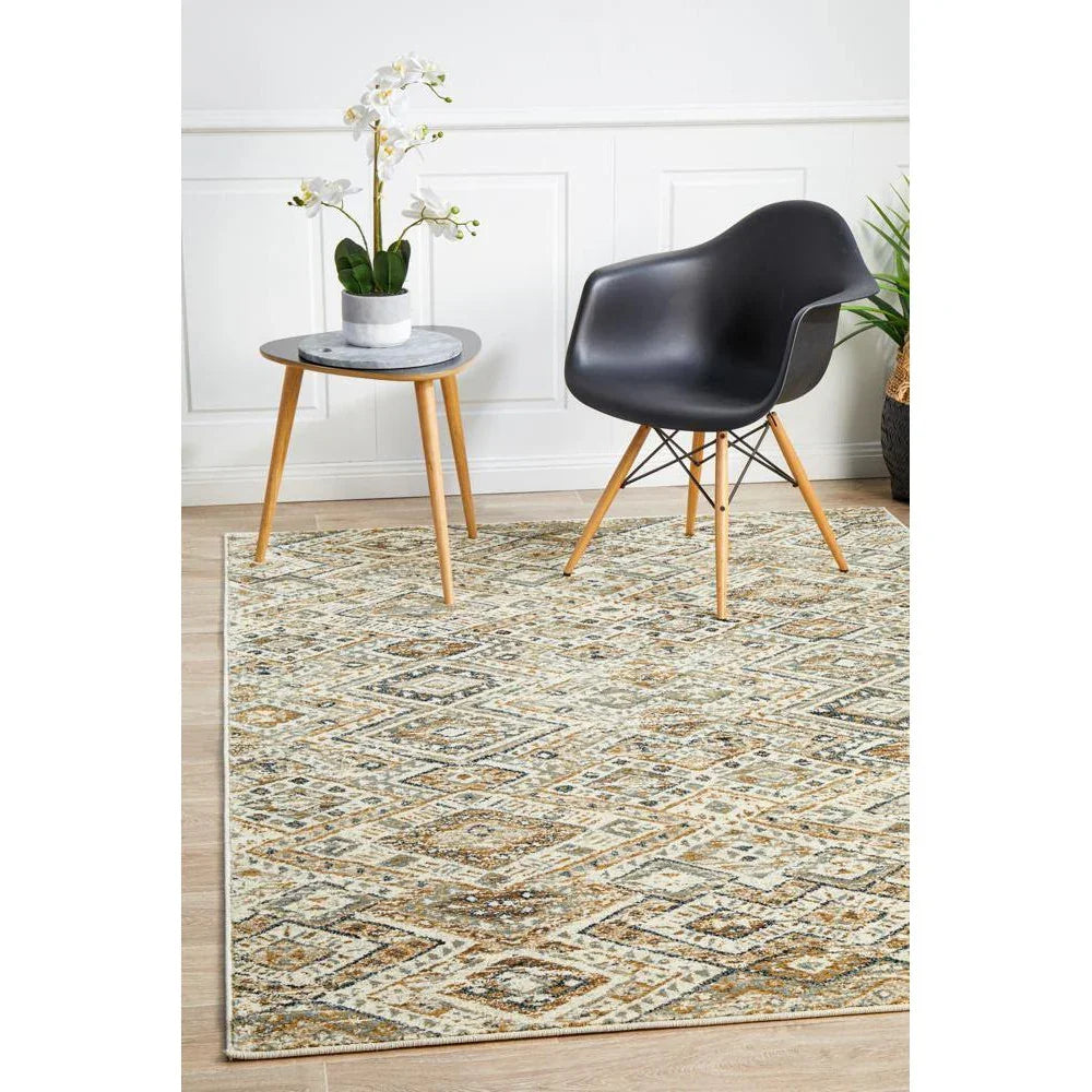Oxford Mayfair Tribe Bone Rug - ICONIC RUGS