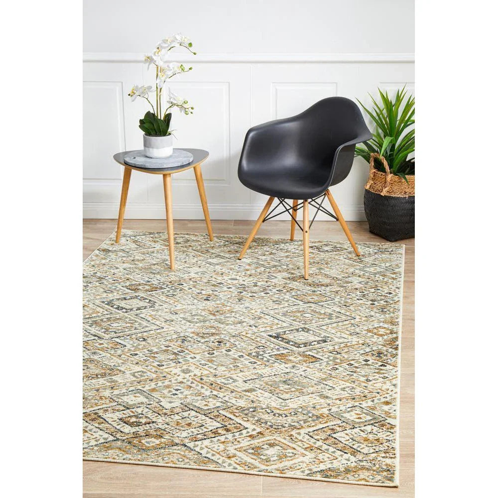 Oxford Mayfair Tribe Bone Rug - ICONIC RUGS