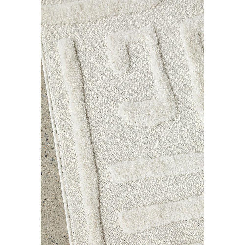 Serenade Arlo Rug in White