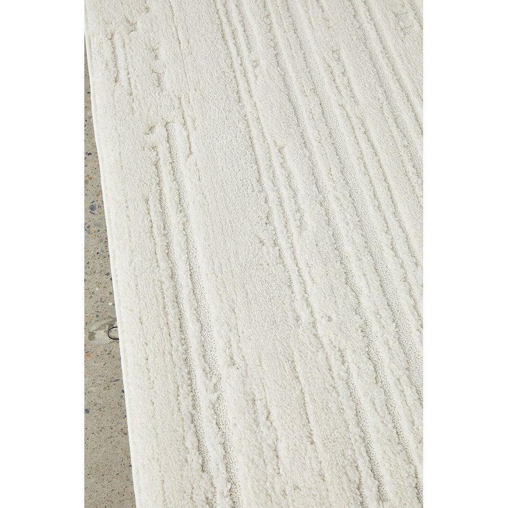 Serenade Ezra Rug in White