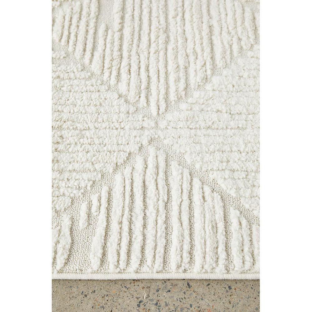 Serenade Shilo Rug in White - Modern Elegance | ICONIC RUGS