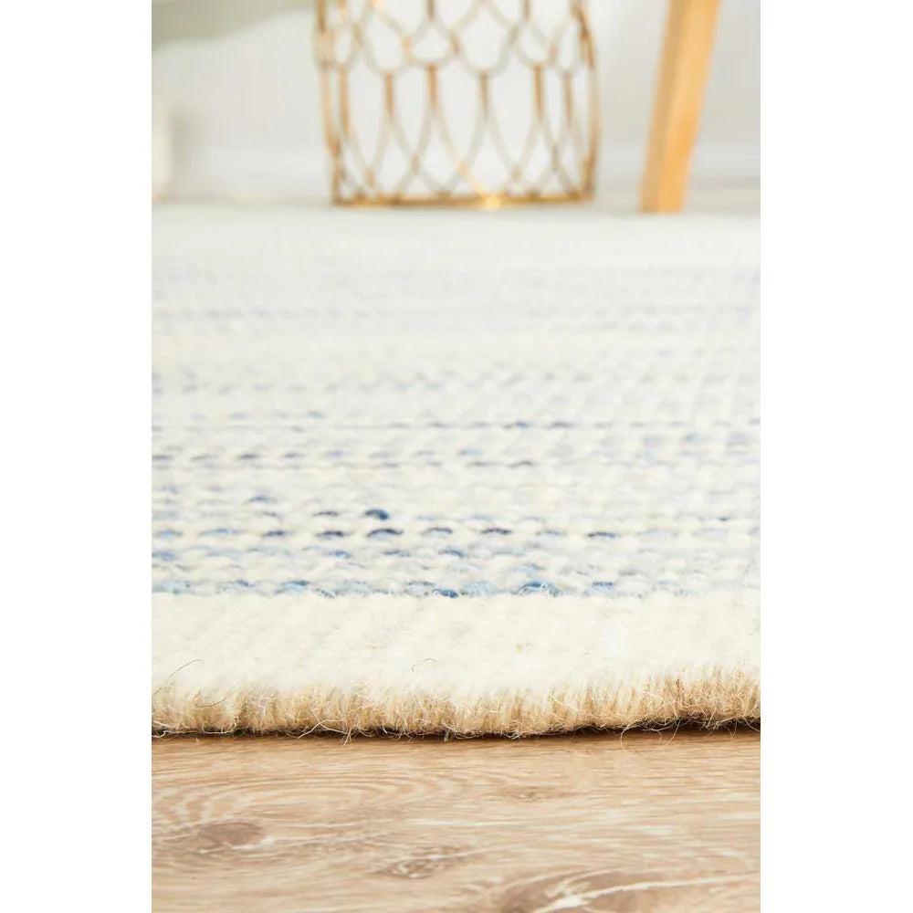 Skandinavian 310 Blue Rug - ICONIC RUGS