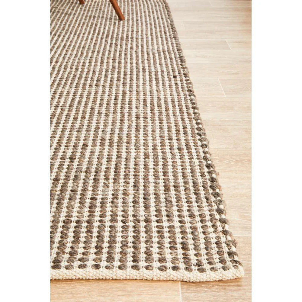 Skandinavian 300 Brown Rug - ICONIC RUGS