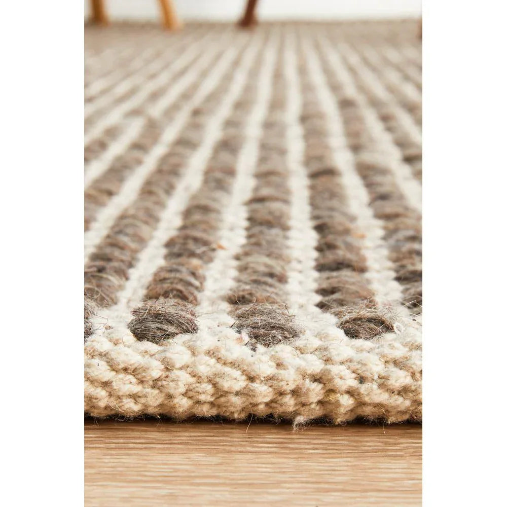 Skandinavian 300 Brown Rug - ICONIC RUGS