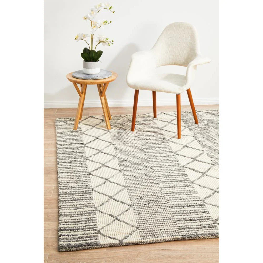 Skandinavian 316 Grey Rug - ICONIC RUGS