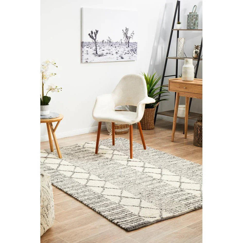 Skandinavian 316 Grey Rug - ICONIC RUGS