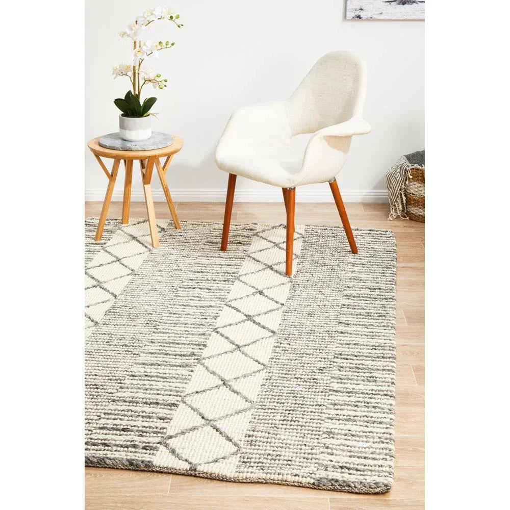 Skandinavian 316 Grey Rug - ICONIC RUGS