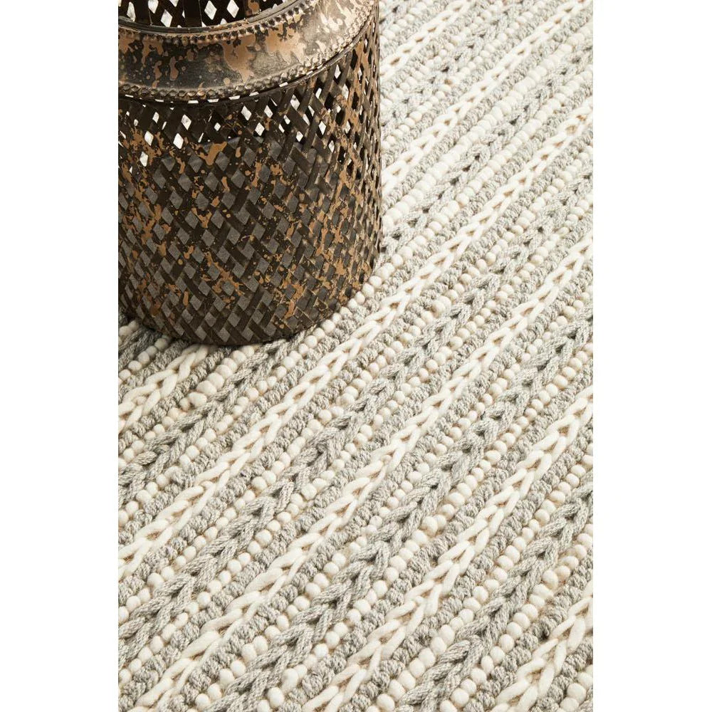 Skandinavian 312 Grey Rug - ICONIC RUGS