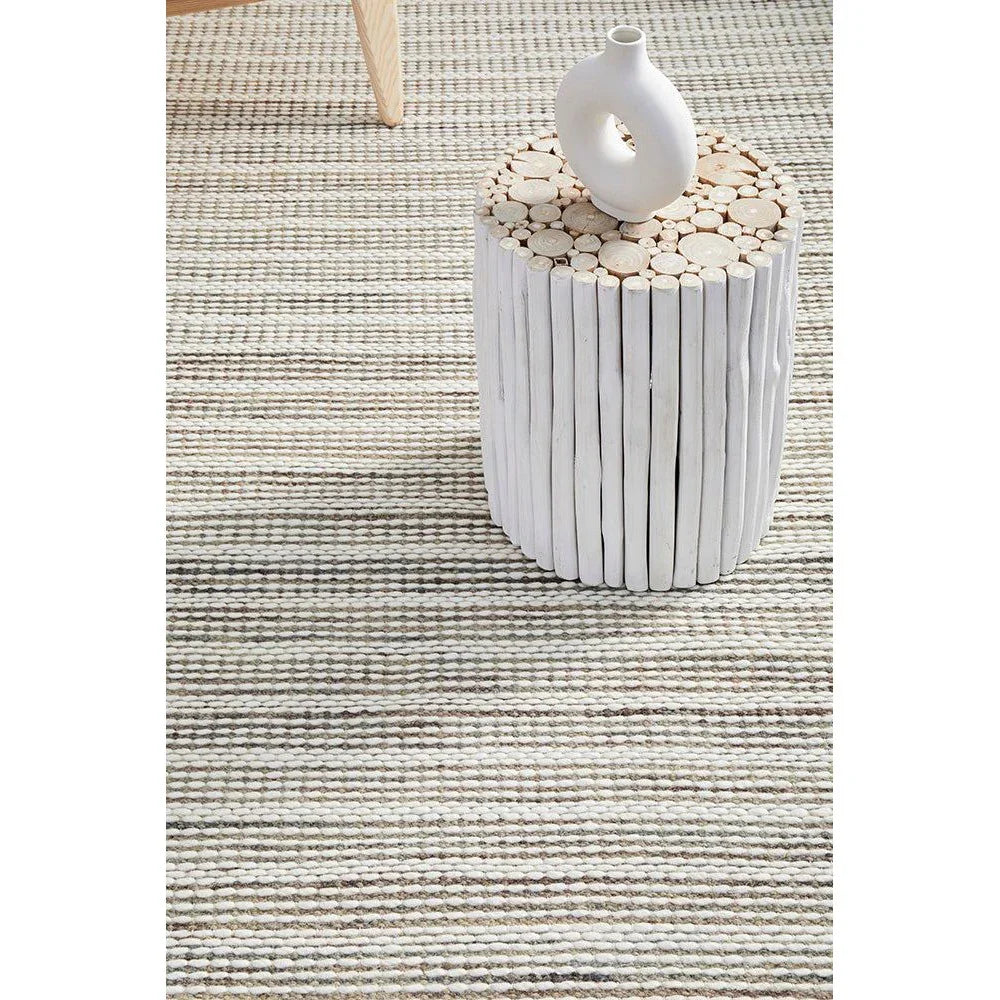 Serita Silver Wool Rug