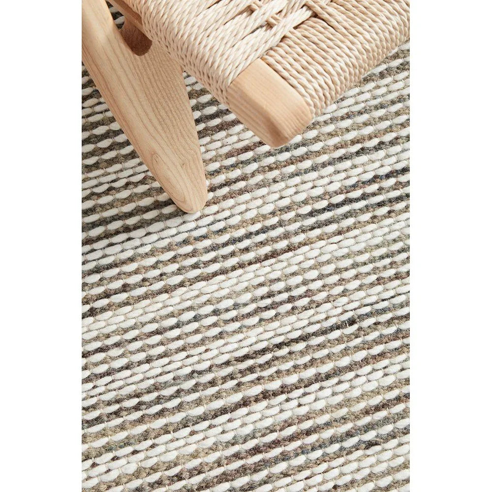 Serita Silver Wool Rug