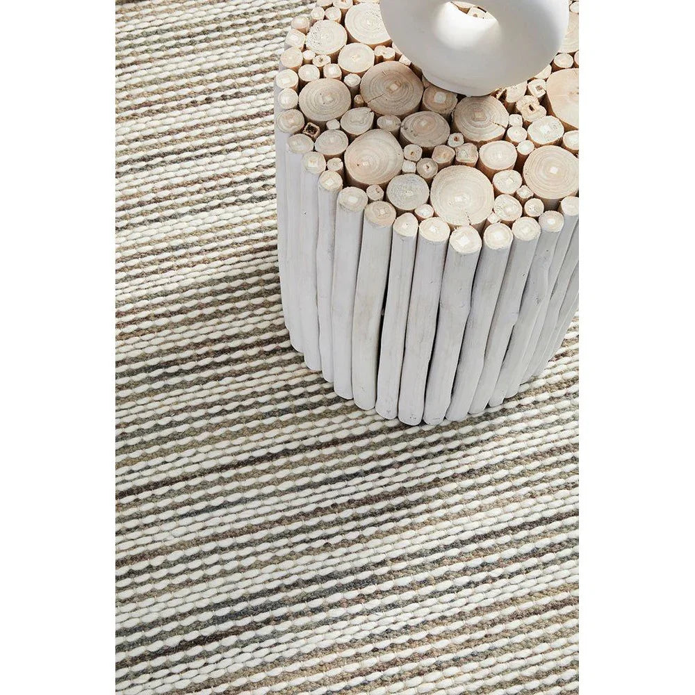 Serita Silver Wool Rug