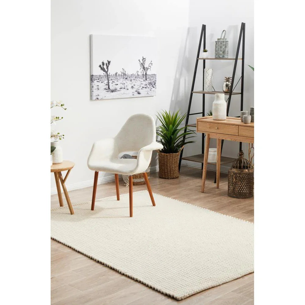 Skandinavian 300 White Rug - ICONIC RUGS