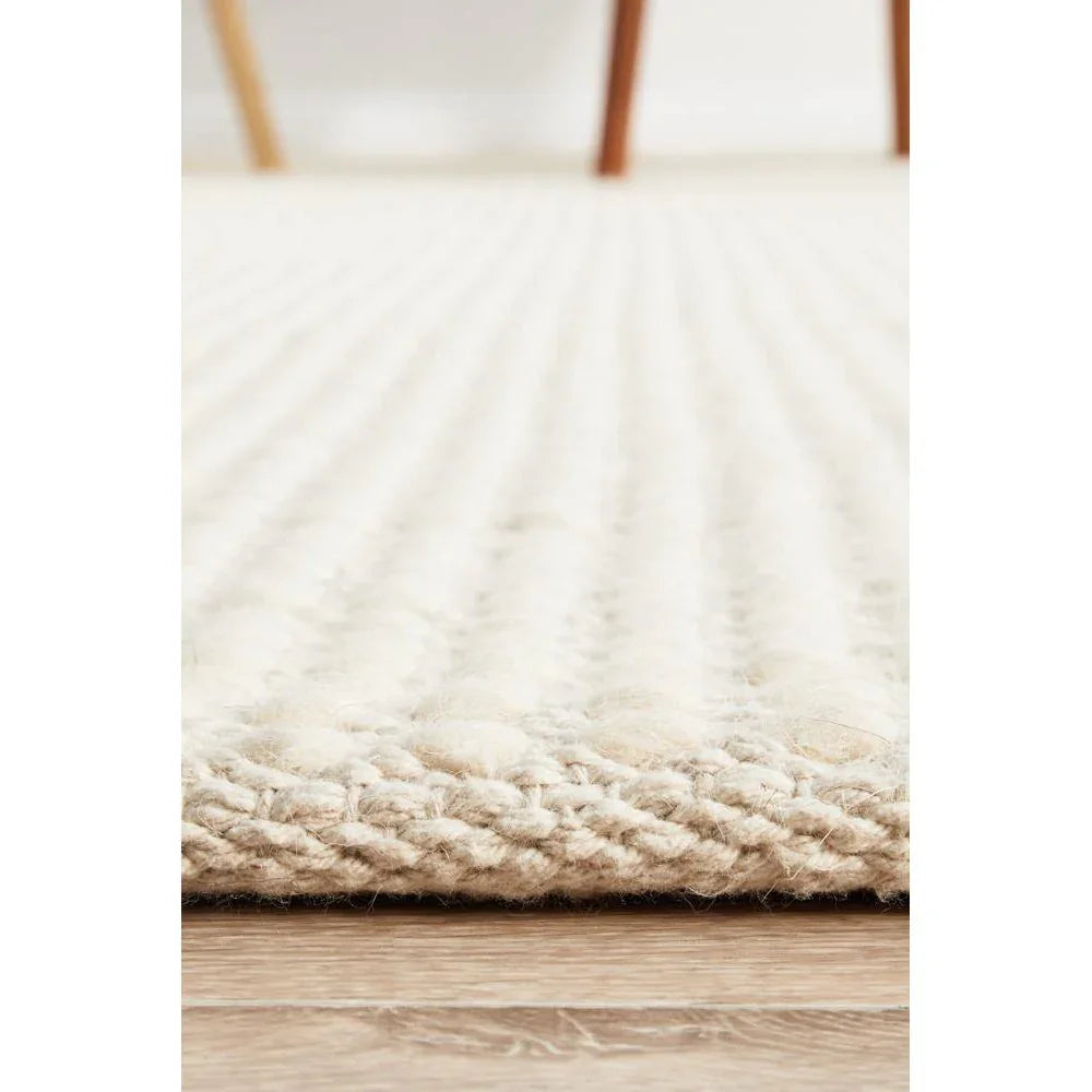 Skandinavian 300 White Rug - ICONIC RUGS
