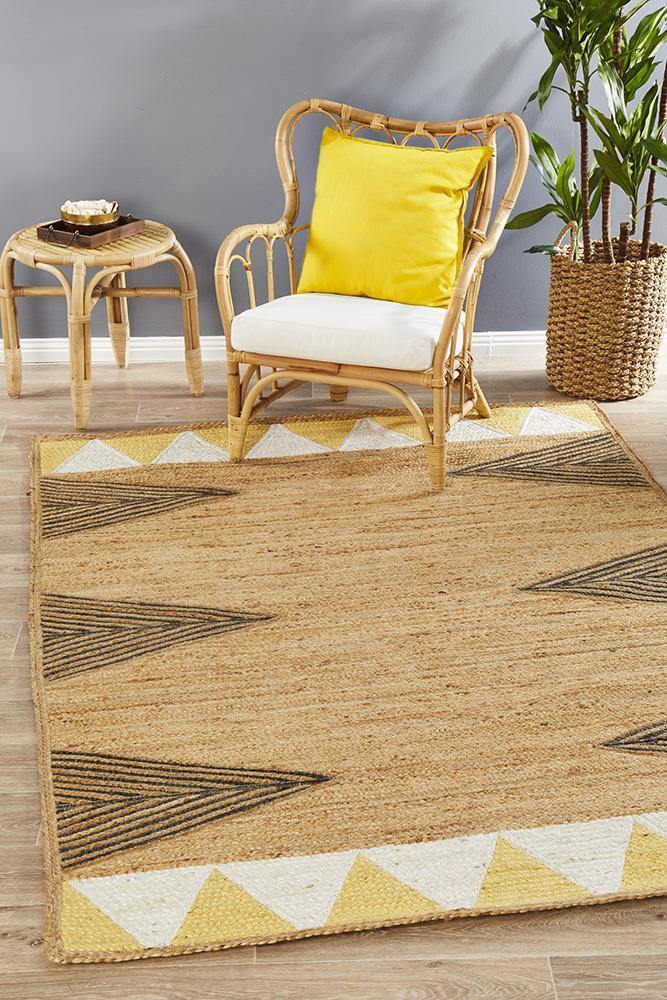 Parade Yellow Rug - ICONIC RUGS