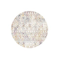 Oasis Ismail Multi Grey Rustic Round Rug