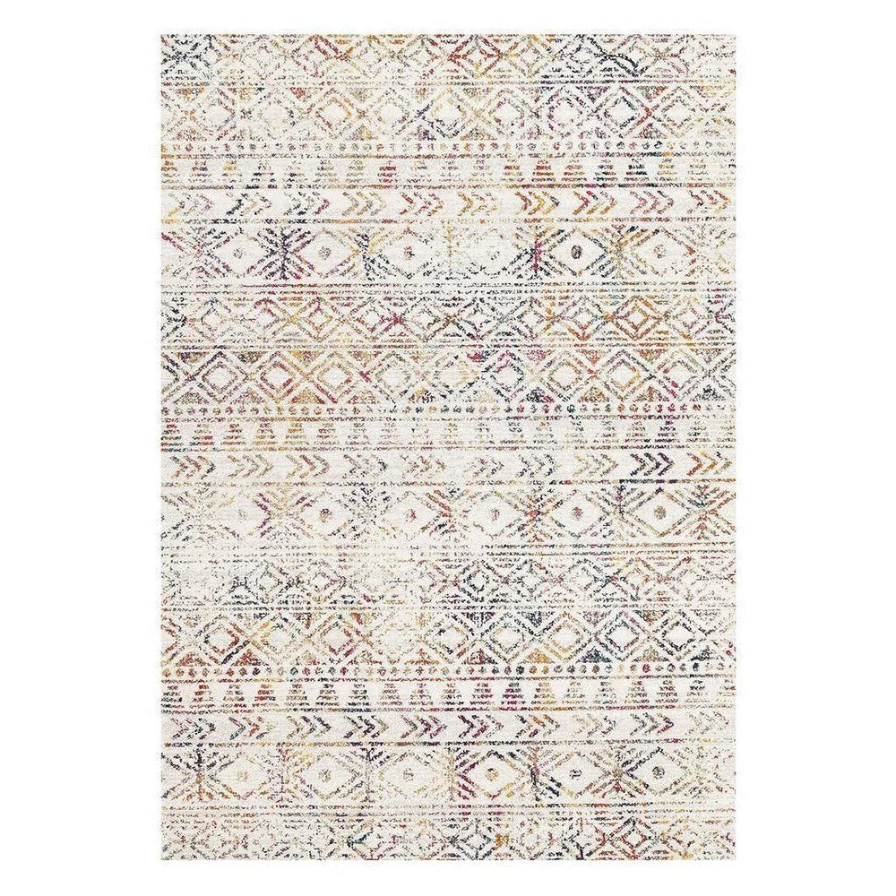 Oasis Ismail Multi Grey Rustic Rug